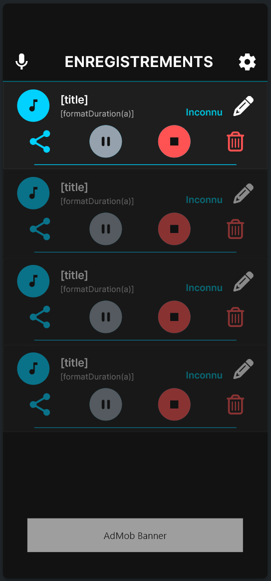capture voc.alize enregistrements
